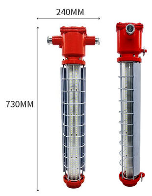 WF2 IP65 Alev Geciktirici Işık Armatürleri Doğrusal Patlamaya Dayanıklı Led Çalışma Işıkları