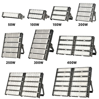 IP66 Su geçirmez 50W'den 600W'ya kadar Hafifletilebilir LED Sel Işığı Dış Modüler Sel Işığı