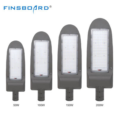 Yüksek Lümens 50w 100w 150w 200w LED Sokak Işığı Dış mekanlar için