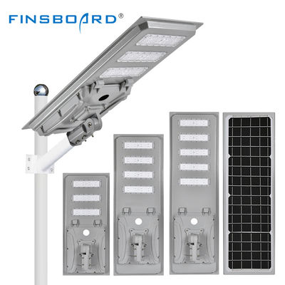 Enerji tasarrufu Dış Su geçirmez IP65 Tek Birinde Akıllı Enerji LED Işıklandırma Entegre Güneş Sokak Işığı 60W 80W 100W