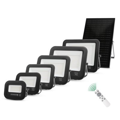 Yüksek Lumen Dış Güneş Bahçesi Işığı Ip65 Kontrol Alüminyum Güneş LED Sel Işığı
